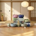 thumbnail image 4 of TAUFIKT Matcha Whisk Set, Ceramic Matcha Set 8 Pcs, Matcha Kit Set Includes Matcha Bowl, Matcha Whisk and Holder, Bamboo Scoop and Rest, Sifter and Tea Towel, Ideal Gift for Family/Friend (Pink), 4 of 10