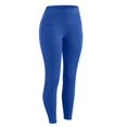 thumbnail image 1 of Gibobby Pantalones de yoga Pantalones de yoga para mujer Leggings con bolsillos para mujer Pantalones de yoga de cintura alta con bolsillos Leggings de entrenamiento Medias(Azul， XXL), 1 of 4