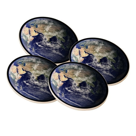 

KuzmarK Sandstone Drink Coaster (set of 4) - Blue Earth