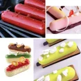 thumbnail image 5 of Molde de silicona para cubitos de hielo, 10 rejillas, tira larga antiadherente para galletas de gelatina de Chocolate, bandeja para barra de helado para hornear DIY, herramienta de cocina, 5 of 5