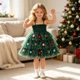 thumbnail image 5 of SUYIDA Toddler Girls Sleeveless Christmas Dress, Holiday Party Dance Gown, Cute Festive Outfit for Celebration Events, 5 of 6