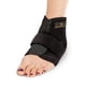 Ankle Support by NeoProMedical - Neoprene Breathable Brace for Sprained Ankle - Black Color, One Size - image 6 of 7