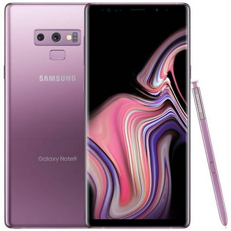 Pre-Owned Samsung Galaxy Note 9 128GB Fully Unlocked Phone Lavender Purple (Refurbished: Fair)