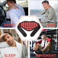 thumbnail image 3 of Red Light Therapy Belt for Neck, 850NM Near Infrared Light Therapy & 660NM Red Light Therapy Wearable Infrared Warp for Chin Neck Wrist Leg Hand Portable Red Light Therapy Strap with Timer, 3 of 7