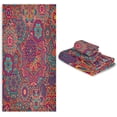 thumbnail image 6 of Coolnut 3 PCS Towel Bohemian Mandala Pattern Cotton Bath Towel Set (1 Bath Towel, 1 Hand Towel, 1 Washcloth) for Bathroom, Super Soft and Quick Dry Towels, 6 of 6
