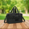 thumbnail image 1 of Bolsa de almuerzo resistente al aire libre, bolsa térmica de gran capacidad, bolsa aislante para pícnic al aire libre, para acampar, Picnic, playa, viaje de trabajo, 1 of 9