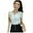 ZZ1 White, variant on Female Casual Short Fashion Sleeve O Neck Blouse Summer Solid Blouse Tops T Shirts