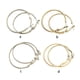 thumbnail image 3 of 1 par pendientes aro grande Sonducket para niña acero dorado, 3 of 6