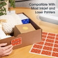 thumbnail image 3 of 1 3/4" X 1/2" Matte White Return Address Labels Compatible with Inkjet and Laser Printers - 100 She, 3 of 7