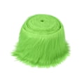 thumbnail image 2 of Faux Fur Fabric Costume Artificial Fabric Patches for Christmas Tree Holiday Green, 2 of 9