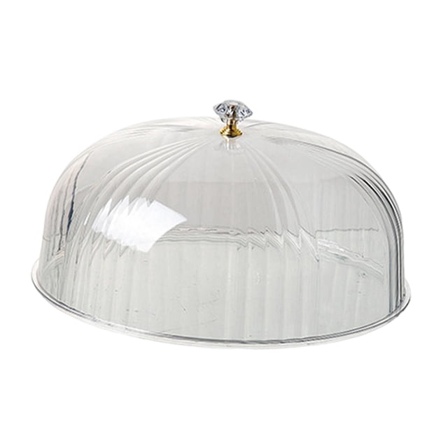 Cubierta de cúpula para alimentos Mantenga sus alimentos frescos Accesorios para carpas para alimentos Protector de alimentos resistente Blanco