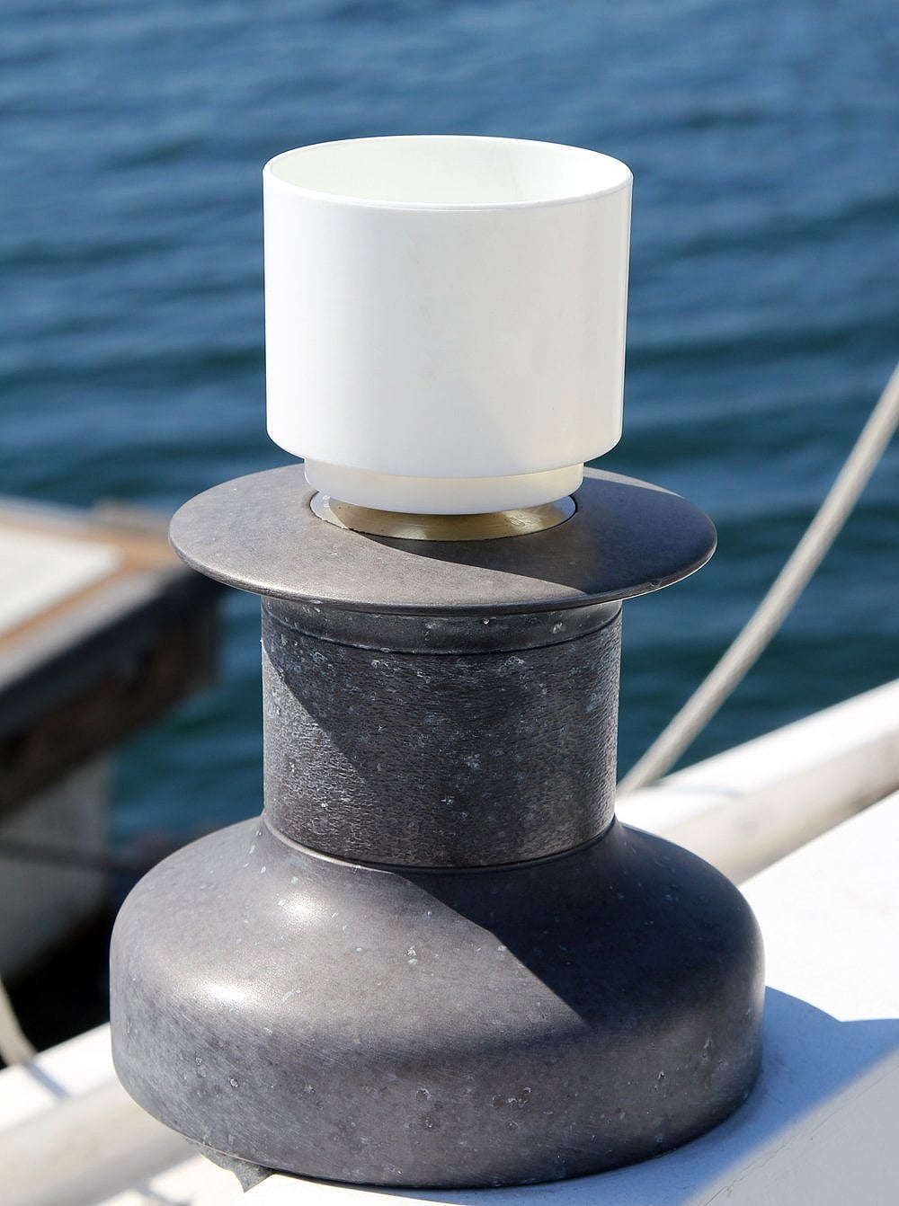 Captain Woody Sail Boat Cup Holder The 'Winch Wench' Winch Socket