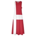 thumbnail image 4 of Flag of Denmark (Dannebrog) Long Dress dresses for official occasions clothes for woman clothes, 4 of 6