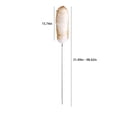thumbnail image 3 of Hovilon Wool Dusting Wand,Duster with Extension Pole up to 98 In, Natural Feather Dusters Long Handle Stainless Steel,Fluffy Feather Duster for Cleaning High Floor Ceiling Fans,Furniture, 3 of 9