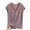 Wine., variant on Akafmk Women's Short Sleeves Pajama Tops,Women's Cotton Sleepwear T-Shirt,Fashion Casual Loose Stripe V Neck Summer Thin Edition Short Sleeved Pajamas Tops