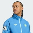 thumbnail image 3 of Men's adidas Originals Blue Charlotte FC 2025 Archive Collection Anthem Full-Zip Jacket, 3 of 5