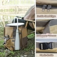 thumbnail image 3 of Organizador de cubo de pesca con múltiples bolsillos, correa ajustable, bolsa de aparejos para exter Abody Bolsa de almacenamiento, 3 of 7
