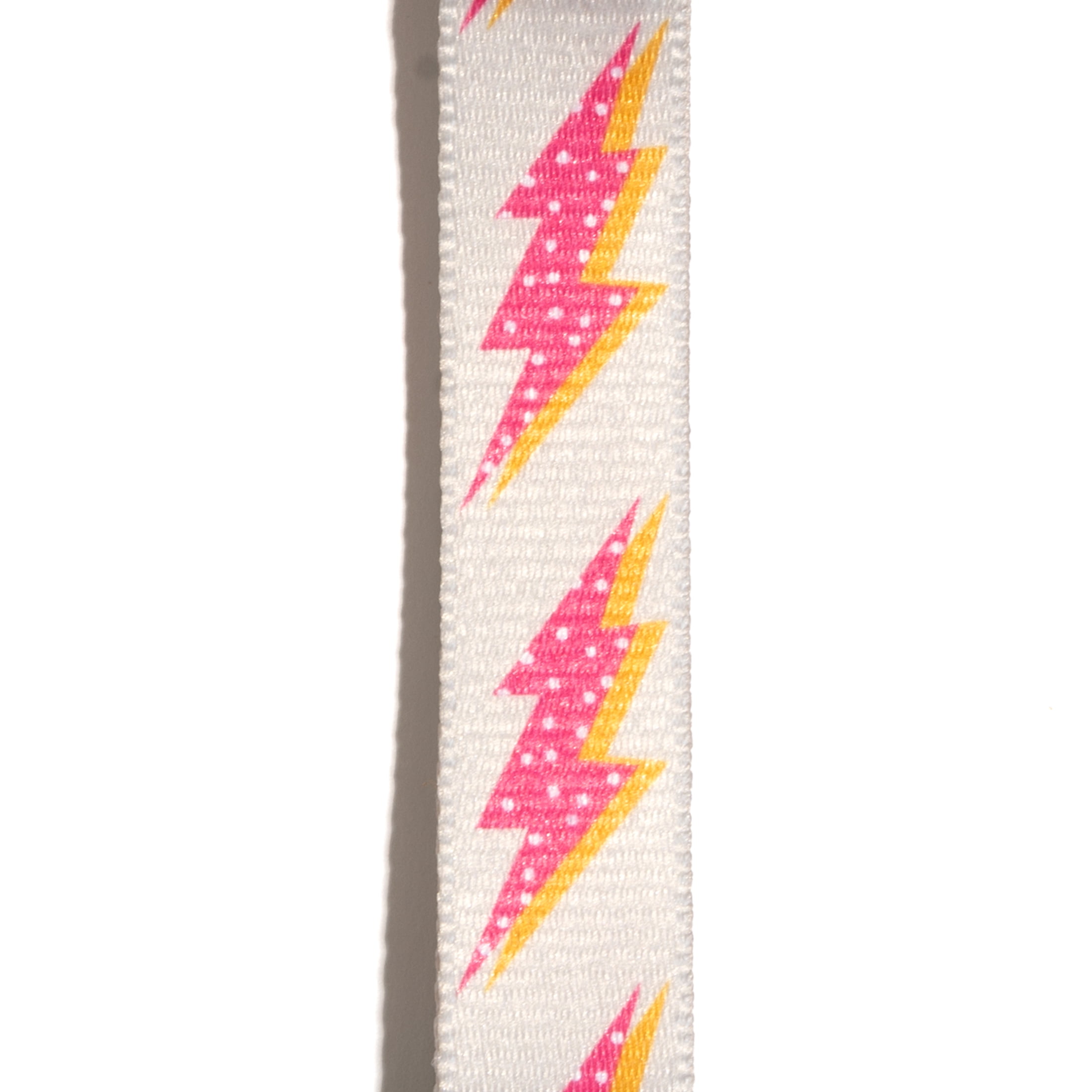 Vibrant Life Dog Collars, Lightning Bolt Fashion Pet Collar, Pink, Medium