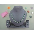 thumbnail image 2 of Parshwa Creations Exquisite Indian Bollywood Wedding Silver Plated Kundan Jewelry Choker Necklace Set, 2 of 2