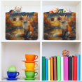 thumbnail image 6 of Ryvnso Magic Fox Storage Basket Large Bin Foldable Boxes Toys Organizer 14.2x10.2x8.3in 2 PCs, 6 of 8