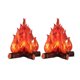 thumbnail image 4 of BEMS-home decor Fiesta de papel de llama falsa de fuego realista de Halloween, 4 of 4