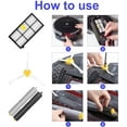 thumbnail image 5 of Kit de accesorios de piezas de repuesto para iRobot Roomba 800 805 850 860 865 866 870 871 880 886 890 891 895 896 900 960 965 966 ​​980 990 Reemplazo de aspiradora robot doméstica (13 en 1) Fokelyi WLJ-3317, 5 of 5