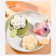 thumbnail image 1 of Cubitos De Hielo Molde de silicona para helado con forma de flor y tapa para desmoldar fácilmente el hielo congelado (verde,1 pieza) Rkxzt, 1 of 9