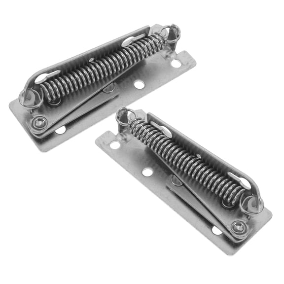 Hemoton 1 Pair 90 Degree Surface Mount Spring Hinges Sofa Bed Lift Hinge Kitchen Cabinet Hinge For Cupboards Furniture Replacement Hardware