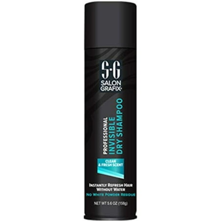 Salon Grafix® Professional Invisible Dry Spray Shampoo 5.6 oz. Aerosol (Best Non Aerosol Dry Shampoo)