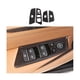 thumbnail image 4 of 4Pcs Carbon Fiber Car Window Lift Switch Button Cover Trim Frame Sticker for BMW 5 Series G30 - Car Accessories, 4 of 5