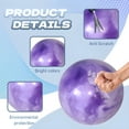 thumbnail image 3 of BESTSKY Exercise Ball,9.84in Yoga Ball,Anti-Slip Excersing Ball,Purple, 3 of 7