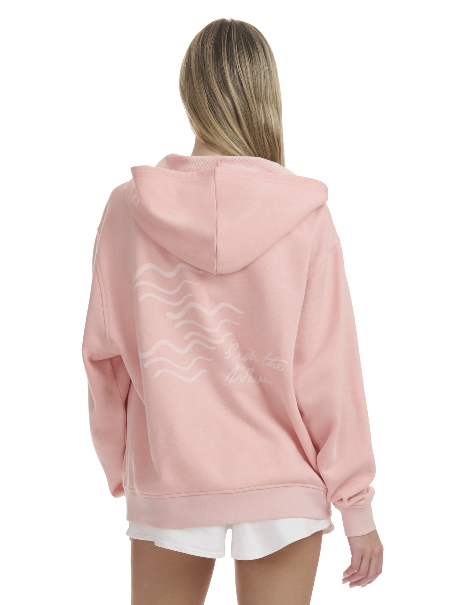 Mills by Millie Bobby Brown Women's Fleece Zip Hoodie, Sizes XXS-XXL