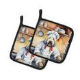thumbnail image 2 of Komondor The Chef Pair of Pot Holders, 2 of 2