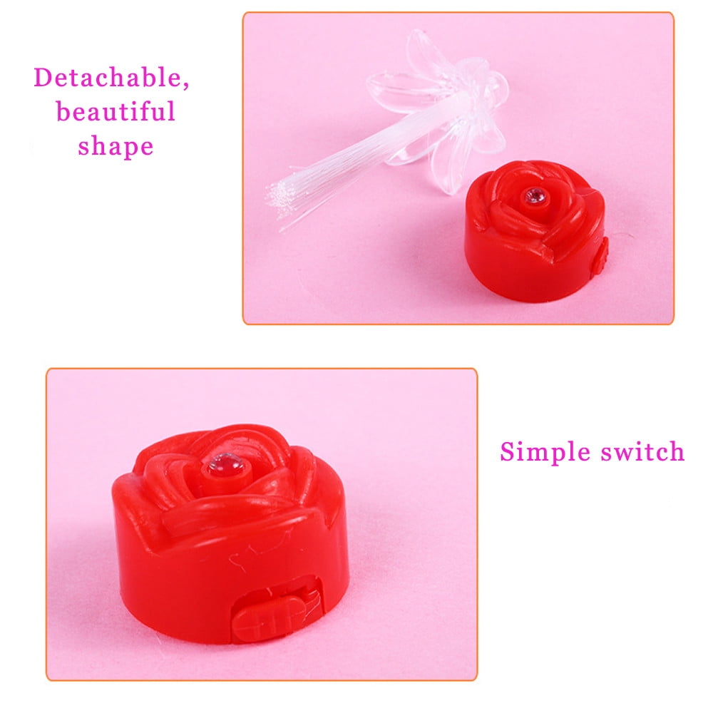 ToysYGift Clearance Toys Clearance Toys for Girls Boys 36 Years Chlidren Shiny Rose Flash Colorful C(图3) ToysYGift Clearance Toys Clearance Toys for Girls Boys 36 Years Chlidren Shiny Rose Flash Colorful C(图3)