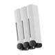 thumbnail image 5 of Montaje de pared Líquido Dispensador de jabón Dispensador de ducha Gran capacidad Recipientes líquidos Tres con estilo para el hotel de la oficina en, 5 of 8