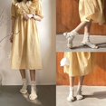 thumbnail image 5 of Calcetines tobilleros holgados de verano para mujer japonesa, medias holgadas de Jacquard de encaje transparente dulce, 5 of 5