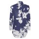 thumbnail image 5 of Mujeres Impreso Manga Larga Sin Mangas Carrera Blusas Cárdigan Tops Pompotops qwe20349, 5 of 5