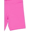 thumbnail image 3 of Wonder Nation Girls Bike Shorts, 2-Pack, Sizes 4-18 & Plus, 3 of 3