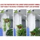 thumbnail image 3 of Paquete de 3 poleas retráctiles de alta resistencia para colgar ganchos para cestas de flores-, 3 of 4