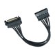 thumbnail image 4 of Kenally Cable de extensión a de 15 pines Cables de fuente de alimentación HDD Unidad de cable de alimentación SATA portátil Cable divisor Herramientas eléctricas, 4 of 6
