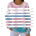 thumbnail image 3 of VJGBEGW Women Gradient Ribbed Long Sleeve Sweatshirt Crew Neck Loose Fit Pullover Tops Casual Drop Shoulder Sweatshirts Light Yellow 3XL, 3 of 4