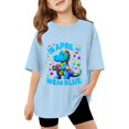 thumbnail image 1 of TIEVOSA Awareness Periodic Table T Shirt（3 14year） for 2-11 Years(Sky Blue), 1 of 8
