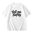 thumbnail image 4 of Xijirk Girls Shirts,Summer Casual Short Sleeve Top Pure Solid Color Round Neck Blouse Soft Breathable Linen Blend Tee for Girls Daily Wear,Boys Shirts,White,3-4 Years, 4 of 4