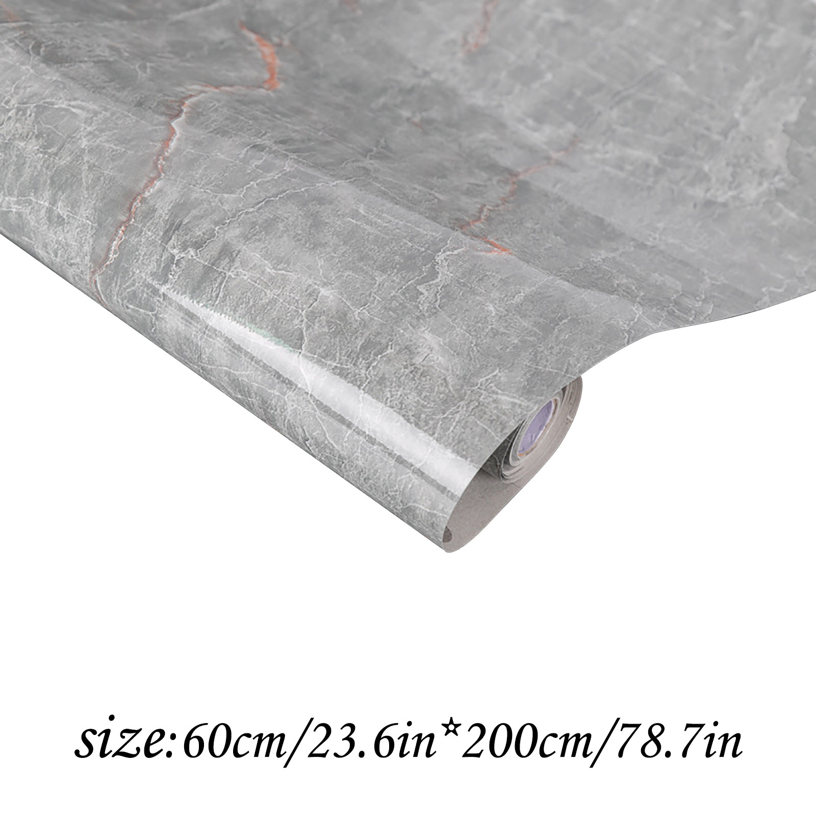 Kitchen Backsplash Wallpaper Peel and Stick Aluminum Foil Contact Paper