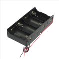 thumbnail image 2 of 4X Negro 4 X 1.5V D Sostenedor de Bateria Caja Estuche de Almacenamiento con Plomo de Alambre, 2 of 3
