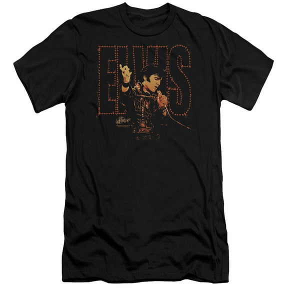 Elvis Presley Take My Hand 30/1 T-Shirt Black
