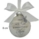 thumbnail image 2 of Bola de plumas transparente, adorno de memoria, adorno para árbol de Navidad, regalo de Navidad, decoración de Ángel, 2 of 4