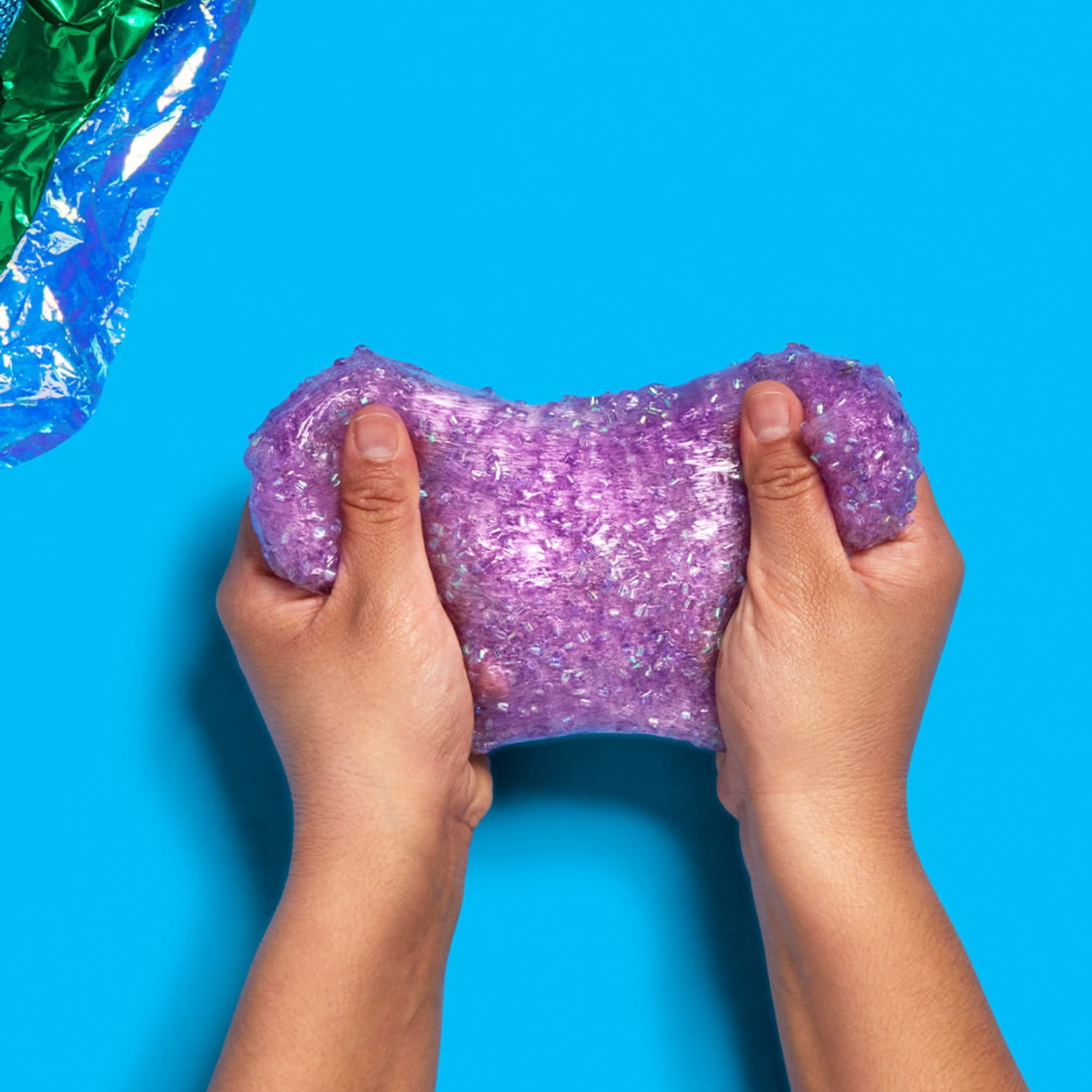 Elmer’s Gue Premade Slime, Mermaid's Paradise Slime Variety Pack, Includes Fun, Unique Add-Ins, Variety Pack, 3 Count