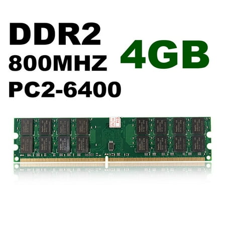4GB DDR2-800 MHZ PC2-6400 240 Pins Desktop PC DIMM Memory Ram AMD Chipset