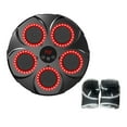 thumbnail image 4 of Colaxi Music Boxing Machine Electronic Wall Target with Lights Wall Mounted Punching Pad Boxing Trainer for Practice Relaxing Indoor Black Red Light, 4 of 8